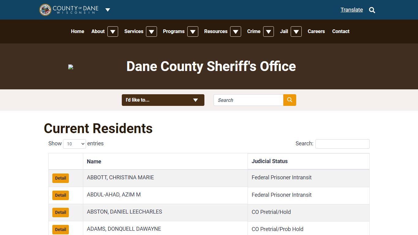 | Dane County Sheriff's Office